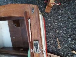 Modèle de bateau en bois Vintage 31 Chris Craft Speed Boat