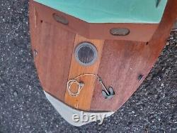 Modèle de bateau en bois Vintage 31 Chris Craft Speed Boat