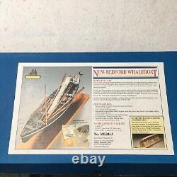 Modèle de bateau en bois de baleinier de New Bedford - kit n° Ms2033
