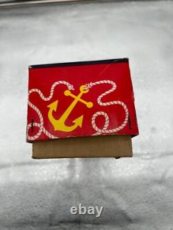 Modèle de bateau en bois rare, alimenté par batterie, Union Japon, fonctionne et s'illumine.