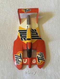 Modèle de bateau hydro vintage U 8 Savon à lessive Tide peint à la main par Brian Anderson
