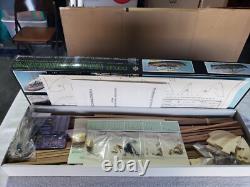 Modèle de bateau/ navire baleinier par Panart Lancia Baleniera en bois Italie 116, NEUF