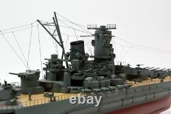 Modèle de cuirassé japonais Yamato 40? Modèle de navire, neuf, bois / métal 1250