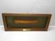 Modèle De Demi-coque De Yacht En Goélette America Art Mural En Bois Moderne Du Milieu Du Siècle Mcm