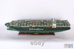 Modèle de navire EVERGREEN en conteneur de 103 cm à vendre