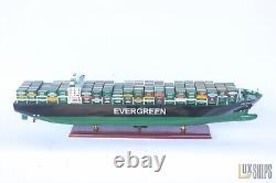 Modèle de navire EVERGREEN en conteneur de 103 cm à vendre