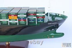 Modèle de navire EVERGREEN en conteneur de 103 cm à vendre