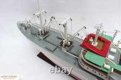 Modèle de navire cargo CAP SAN DIEGO 39,4 cm 100 cm Modèle de bateau en bois Haute qualité