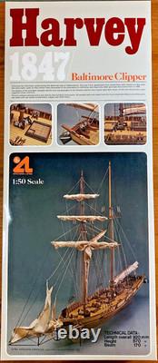 Modèle de navire en bois Baltimore Clipper Artesania Latina Harvey 1847 NOUVEAU