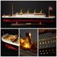 Modèle De Navire En Bois Rms Titanic Avec Lumières 23 Modèle De Navire Rms Titanic