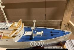 Modèle de navire en bois du paquebot SS Oceanic Independence, neuf, Constitution