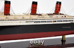 Modèle de navire en bois fait à la main RMS Berengaria 39