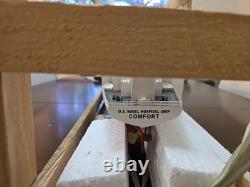 Modèle de navire en bois fait main de l'hôpital USNS Comfort, NOUVEAU 36 X 5 X 7