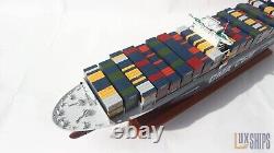 Modèle de navire porte-conteneurs CMA CGM 70cm