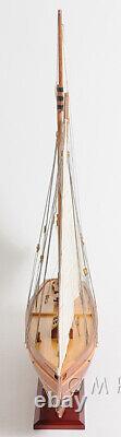 Modèle de voilier américain en bois de 33 pouces - Réplique de bateau neuf