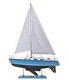 Modèle De Yacht En Bois Bristol 35 Sloop 29 Voilier Fabriqué à La Main Nouveau