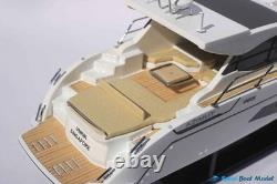 Modèle de yacht moderne Azimut 43 Modèle 17 ? Yacht à moteur Modèle de bateau en bois