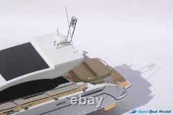 Modèle de yacht moderne Azimut 43 Modèle 17 ? Yacht à moteur Modèle de bateau en bois