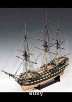 Modèle en bois HMS Vanguard 1787 Kit de navire Victory Models 172 (Livre gratuit inclus)