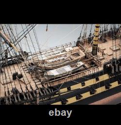 Modèle en bois HMS Vanguard 1787 Kit de navire Victory Models 172 (Livre gratuit inclus)