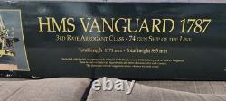 Modèle en bois HMS Vanguard 1787 Kit de navire Victory Models 172 (Livre gratuit inclus)