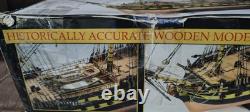 Modèle en bois HMS Vanguard 1787 Kit de navire Victory Models 172 (Livre gratuit inclus)