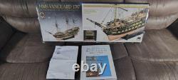 Modèle en bois HMS Vanguard 1787 Kit de navire Victory Models 172 (Livre gratuit inclus)