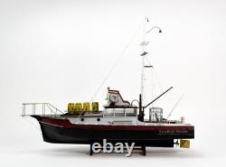 Modèle en bois de bateau chasseur de requins orque conçu pour RC