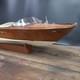 Mod&egrave;le En Bois De Bateau Rapide Italien Riva Aquarama De 2 Pieds En Bois