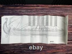 Modèle en bois de bateau viking Oseberg No. 518 de Billing Boats Vintage NEUF ! REGARDEZ