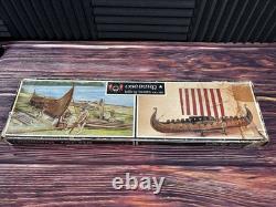 Modèle en bois de bateau viking Oseberg No. 518 de Billing Boats vintage NEUF ! REGARDEZ