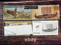 Modèle en bois de bateau viking Oseberg No. 518 de Billing Boats vintage NEUF ! REGARDEZ