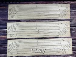 Modèle en bois de bateau viking Oseberg No. 518 de Billing Boats vintage NEUF ! REGARDEZ