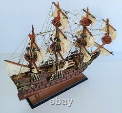 Modèle en bois du navire de guerre Wasa, bateau en bois de 22,8L de la bataille de 1120