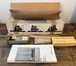 Modèle marin vintage rare Co. Clipper Swordfish No. 1084 boîte d'origine