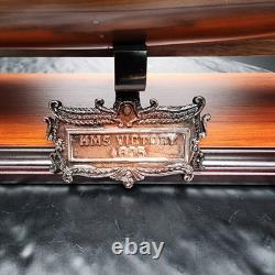 Modèle réduit de bateau en bois H.M.S. Victory 1805, construit, 30 POUCES DE LONG, énorme bateau