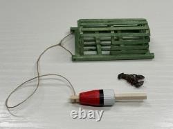 Modèle réduit de bateau en bois Peapod de homard à l'échelle 110 de Midwest Maine - Kit pré-assemblé