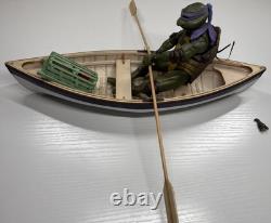 Modèle réduit de bateau en bois Peapod de homard à l'échelle 110 de Midwest Maine - Kit pré-assemblé