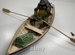 Modèle réduit de bateau en bois Peapod de homard à l'échelle 110 de Midwest Maine - Kit pré-assemblé