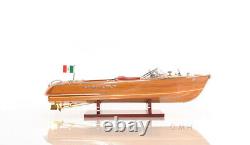 Modèle réduit de bateau en bois Riva Aquarama Medium de 27 pouces en Italie