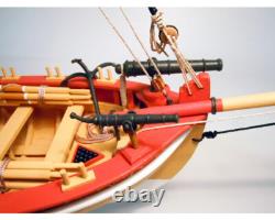 Modelexpo MS1460 Model Shipways Longboat armée du XVIIIe siècle 1:24 modélisme