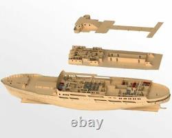 Modell-tec Ms Finnmarken Passager Ship 160 Model Boat Kit Rc Ready Design