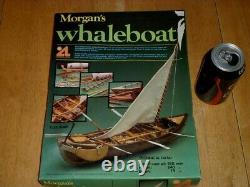Morgan's Whaleboat- Wooden Model Boat Kit, Made In Espagne #1984 Yar. Échelle 125