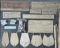 NOS vintage Billing Boats WASA 1628 490 kit de bateau