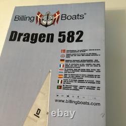 NOUVEAU Kit de Modèle de Bateau en Bois Billings DRAGEN 582 Quille en Laiton RC