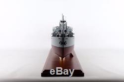 Navire Cargo Naval Mbrlibtr De La Marine Américaine, Modèle De Bateau En Bois, Seconde Guerre Mondiale, Assemblé