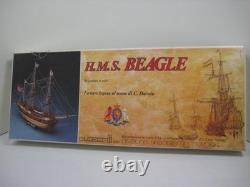 Neuf, boîte ouverte C. Mamoli 164 HMS Beagle Maquette de voilier italien en bois kit