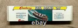 New Century Sea Maid 20' Model Boat Kit By Sterling (nouveau Vieux Stock Scellé!)