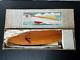 Nos 1950 Japonais Toy Wood Model Boat Kit W Imp Impy 7095 Voilier Qui Vient D'ouvrir