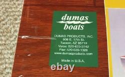 Nouveau Dumas 1249 1949 19' Chris Craft Racing Runabout 28 Model Boat Kit Wood